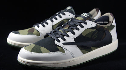 Travis Scott Low A Bathing Ape 1st Camo