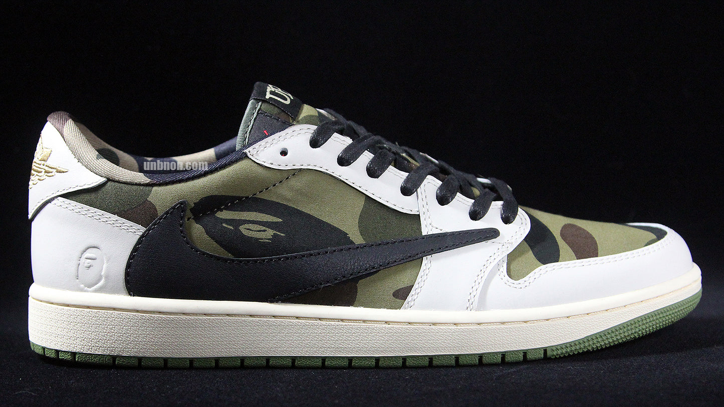 Travis Scott Low A Bathing Ape 1st Camo